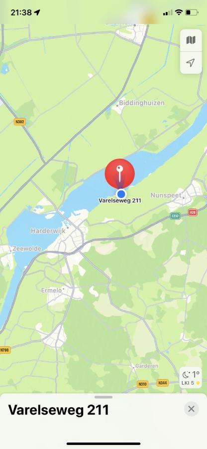 Luxe En Gezellig Chalet Aan Veluwemeer 4 Pers Hulshorst Exterior foto